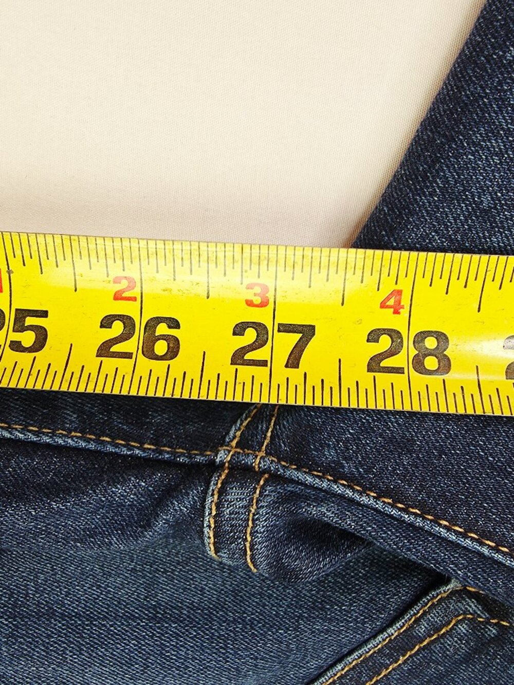 Veronica Beard Kate 10" Skinny Womens Size 24X27 Raw Hem Blue Denim Jeans USA - Picture 9 of 12